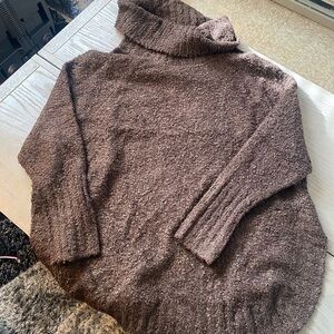 Faded Glory Chocolate Cowl Neck Sweater